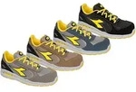 Diadora - Run Net Airbox Geox Low S1p Src Sicherheitsschuhe - 43 Eu - Schwarze