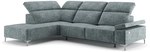 Vicco - Sofa L Form James, Grau, 301 X 218 Cm Linke Ecke, Vitalispa