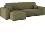 Ecksofa Mit Schlaffunktion Und Bettkasten, Eckcouch Best Stoff Poso Dicker Cord Viele