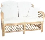 2-sitzer-sofa Rattan - Vidaxl