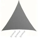Amanka - Uv Sonnensegel 2x2x2 M Hdpe Dreieck Sonnenschutz &Uuml;berdachung Balkon Garten