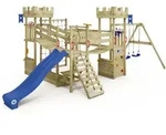 Kletterger&uuml;st Smart Arch Kinderspielturm Mit Kletternetz Und Wackelbr&uuml;cken,