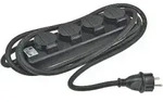 Chilitec - 4-fach Steckdosenleiste Aussensteckdose, Ip44, 3m Kabel