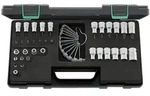 1/4' (6,3mm) Steckschl&uuml;ssel-/schraubendrehereins&auml;tze-satz Nr.89tx Kn 35tlg. -