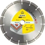Klingspor - Dt 350 U Diamanttrennscheiben, 230 X 2,6 X 22,23 Mm 15 Segmente 42...