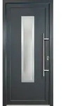 Signum Pvc Model 32, Innen: Wei&szlig;, Au&szlig;en: Titan, Breite: 108cm, H&ouml;he: 200cm,