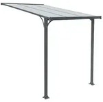 Home Deluxe - Vordach Haust&uuml;r Cubis - Gr&ouml;&szlig;e: Medium - 219 X 150 X 258 Cm -