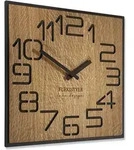 Ziffern Eichenholz-wanduhr F&uuml;r Das Wohnzimmer, 40 Cm