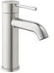 Grohe Essence 1-loch-einhand-waschtischbatterie S-size, Supersteel, Glatter K&ouml;rper,