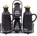 Keramik-gew&uuml;rzset, 5-teilig, Maestro Eco Style Mr-20029-04s