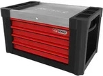 Performanceplus P10tc Schwarz/rot Werkstattwagenaufsatz Mit 4 Schubladen