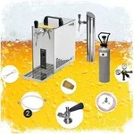 Untertheken Komplett Set - Zapfanlage, Bierzapfanlage, Bierkoffer,...