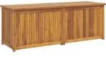Gartenbox 150x50x55 Cm Massivholz Teak - Vidaxl