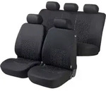 Walser Autositzbezug Dotspot Premium Komplett-set Grau Schwarz Sitzbez&uuml;ge