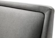 Meise M&ouml;bel Polsterbett Frieda 180x200 Cm Bettgestell Kopfteil Glatt Webstoff