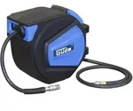 G&uuml;de Druckluft Schlauchtrommel 15 M Aufroll-automatik Max. 12 Bar 180&deg; Drehbar