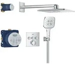 Grohe - Up-d.system Grohtherm Smartcontrol 34864 Thm Eckige Form 3 Asv Chrom