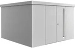 Ger&auml;tehaus Neo 4d Doppelt&uuml;re, Silber-metallic