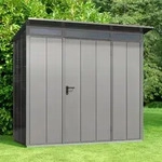 H&ouml;rmann Ecostar Metall-ger&auml;tehaus Elegant Mit Pultdach Typ 1, 248 X 153 Cm,