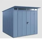 H&ouml;rmann Ecostar Metall-ger&auml;tehaus Elegant Mit Pultdach Typ 2, 248 X 283 Cm,