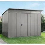 H&ouml;rmann Ecostar Metall-ger&auml;tehaus Elegant Mit Pultdach Typ 3, 313 X 283 Cm,