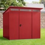H&ouml;rmann Ecostar Metall-ger&auml;tehaus Trend Mit Pultdach Typ 2, 248 X 283 Cm,