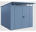H&ouml;rmann Ecostar Metall-ger&auml;tehaus Trend Mit Pultdach Typ 2, 248 X 283 Cm,