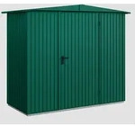 H&ouml;rmann Ecostar Metall-ger&auml;tehaus Trend Mit Satteldach Typ 1, 259 X 121 Cm,