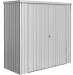 Ger&auml;teschrank Gr. 190 Silber-metallic
