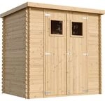 M311+m311g Holzhaus Gartenhaus - Gartenschuppen Holz Mit Boden Impr&auml;gnierte