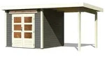 Gh Kandern 3 Tgrau 244x244x230 Anbaudach 300cm