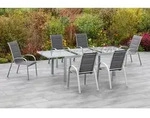 Amalfi Di Lusso Set 7tl 6 Sessel Semi T 200(300)x100cm