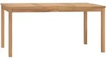 Garten-esstisch 160x80x77 Cm Massivholz Teak Vidaxl