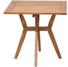 Bistro Tisch 70x70 Cm Akazie