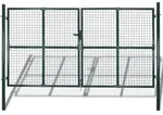 Vidaxl - Maschendrahtzaun Drahtzaun 289 X 200 Cm / 306 X 250 Cm