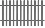 Vidaxl Lattenzaun Wpc 200x120 Cm