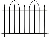 Dekor Zaunmatte Oxford 1320x845 Mm, Anthrazit