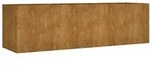Hochbeet 280x80x80 Cm Cortenstahl Vidaxl