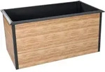 Hochbeet F&uuml;r Garten, 150 X 75 X 77 Cm, Holzoptik Anthrazit Ral 7016 Terrasse...