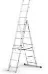Awtools Aluminiumleiter Basic 3x7 Stufen 150kg