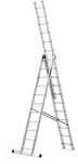 3-element-aluminiumleiter 640 Cm 11+11+11 Sprossen - Br-00-4211