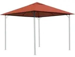 Ersatzdach F&uuml;r Garten Pavillon 3x3m Rotorange Ral 2001 Pavillondach Ersatzbezug
