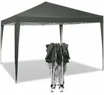 Woltu Pavillon Pop-up Wasserdichter Faltpavillon Sonnenschutz Event Pavillon