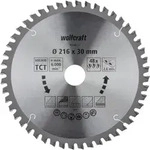 Wolfcraft - Kreiss&auml;geblatt &Oslash; 216 Mm Bohrung &Oslash; 30 Mm 48 Z&auml;hne Kreiss&auml;geblatt