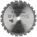 Wolfcraft Kreiss&auml;geblatt &Oslash; 165 Mm, Bohrung &Oslash; 16 Mm Hartmetall S&auml;geblatt