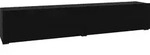 Tv-m&ouml;bel Glora Mit 2 T&uuml;ren, Schwarz, 180cm
