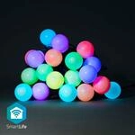 Nedis - Smartlife Weihnachtsbeleuchtung Festliche Beleuchtung Wi Fi Rgb 20 Leds 10 M