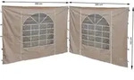 Quick-star - 2 Seitenteile Mit Pvc Fenster 300x193cm F&uuml;r Pavillon Sahara 3x3m