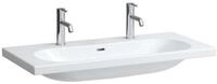 Laufen - Lua Waschtisch, 2 Hahnl&ouml;cher, Mit &Uuml;berlauf, 1000x460mm,