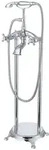 Home Deluxe - Design Standarmatur Retro Wannenarmatur Badezimmer Retro Chrom